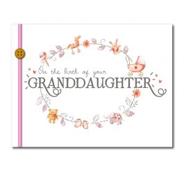 Granddaughter Birth Card