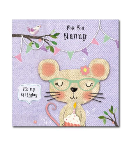 Nanny Birthday Card