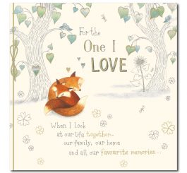 One I Love Happy Birthday Card