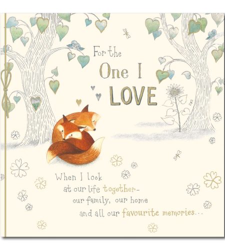 One I Love Happy Birthday Card