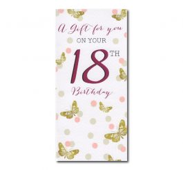 18th Birthday Money Card