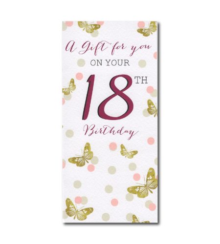 18th Birthday Money Card