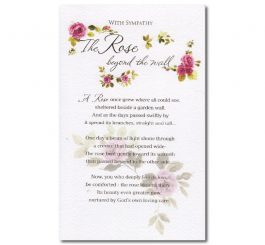 With Sympathy Card