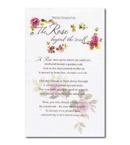With Sympathy Card