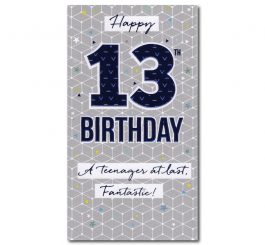 13th Birthday Card