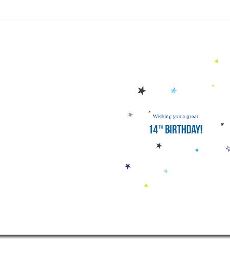 14th Birthday Card - Image 2