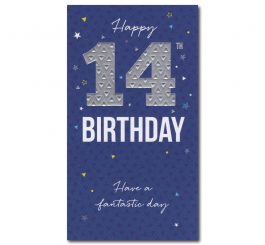 14th Birthday Card