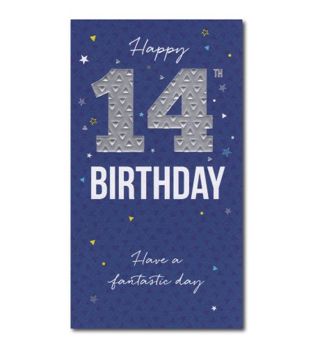 14th Birthday Card