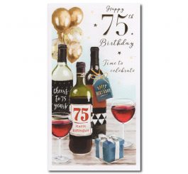 75th Birthday Card
