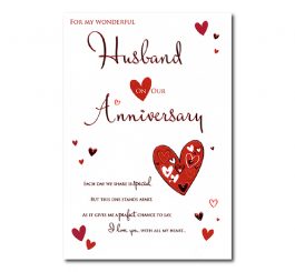 Husband Anniversary Card