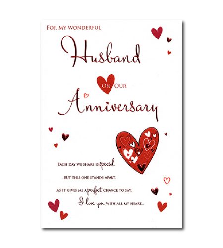 Husband Anniversary Card