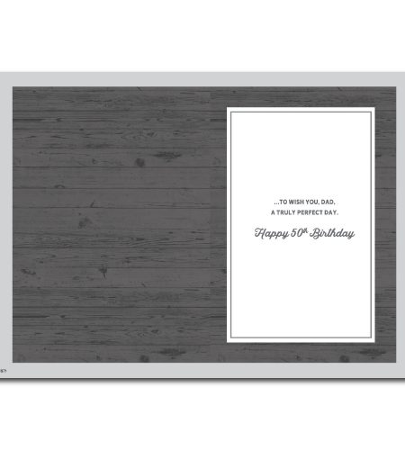 50th Birthday Dad Card - Image 2