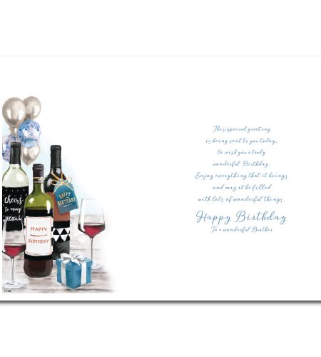Special Brother Birthday Card - Image 2