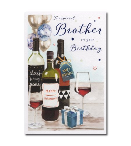 Special Brother Birthday Card