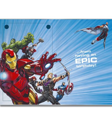 Nephew Marvel's Avengers Birthday Card - Image 2
