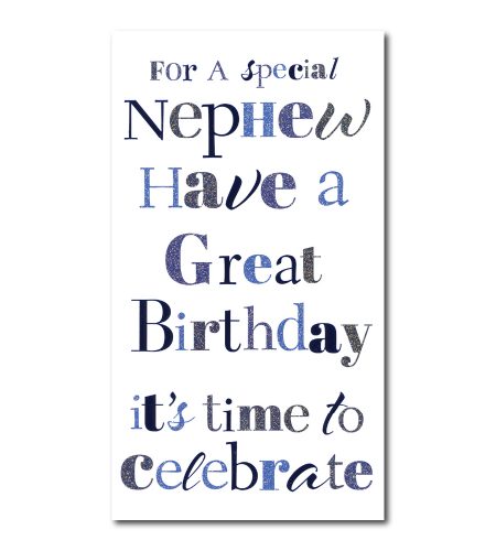 Nephew Birthday Card