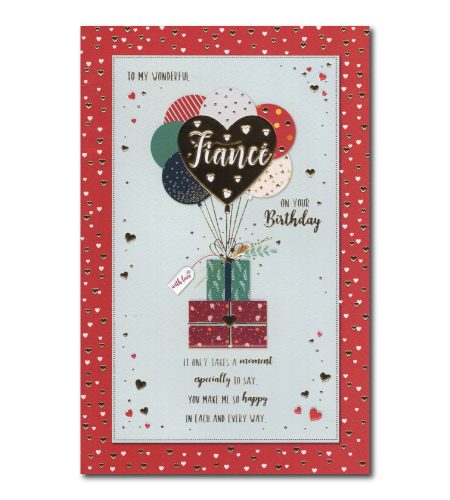 Fiance Birthday Card