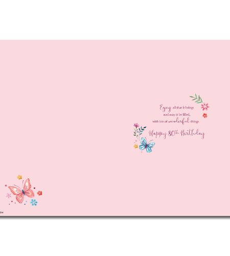 80th Birthday Card - Image 2