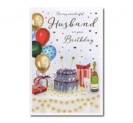 Husband Birthday Card