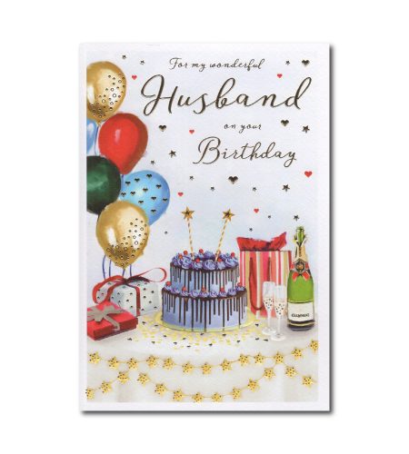 Husband Birthday Card