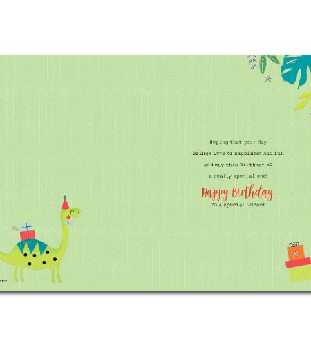 Godson Birthday Card - Image 2