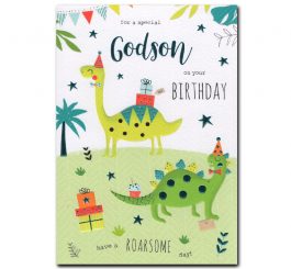 Godson Birthday Card