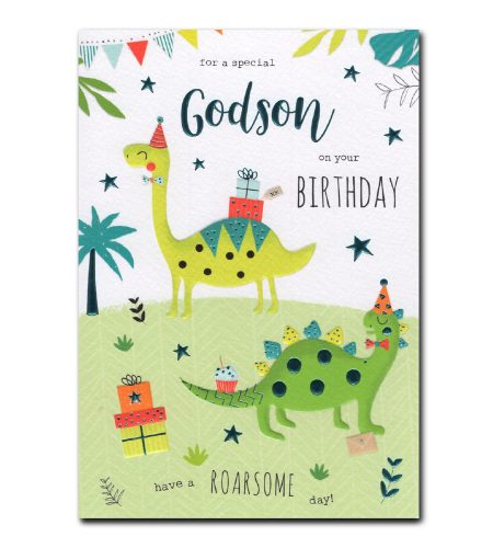 Godson Birthday Card