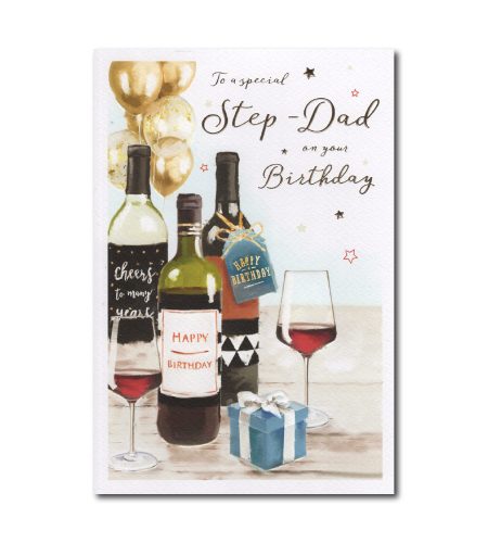 Step Dad Birthday Card