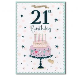 21st Birthday Card