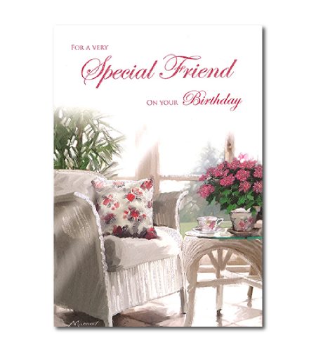 Special Friend Birthday Card