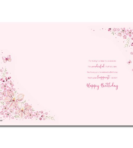 Aunt Birthday Card - Image 2