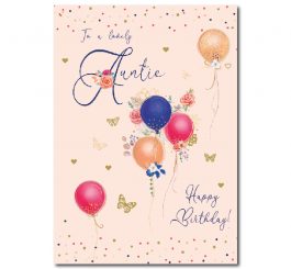 Aunt Birthday Card