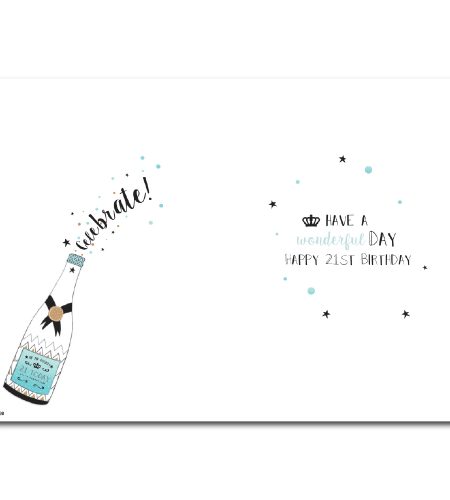 21st Birthday Card - Image 2