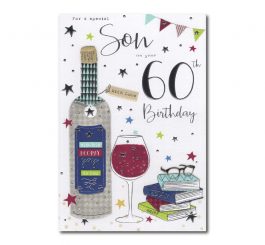 60th Birthday Son Card