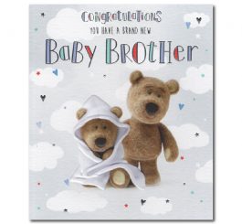 Brother Baby Birth Card