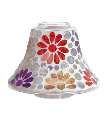 Candle Jar Plate & Shade Set - Multicolour - Image 2