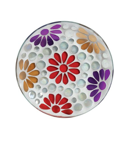 Candle Jar Plate & Shade Set - Multicolour - Image 3