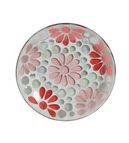 Candle Jar Plate & Shade Set - Pink - Image 3