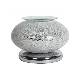 Touch Wax Melter - Silver Ellipse