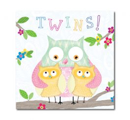 Birth of Twins Card