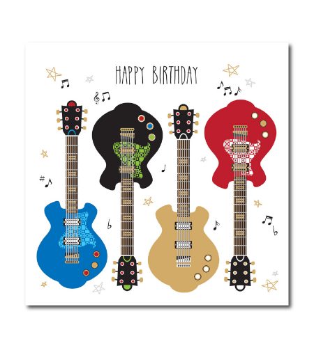 Rockstar Birthday Card