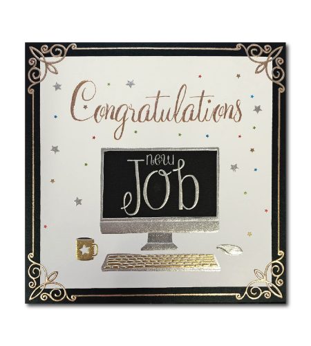 Congrats New Job Card