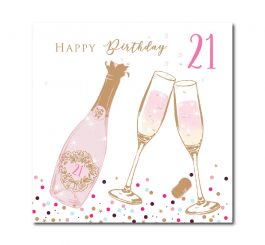 21st Birthday Card