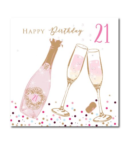 21st Birthday Card