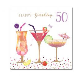 50th Birthday Card