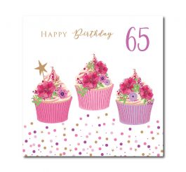 65th Birthday Card