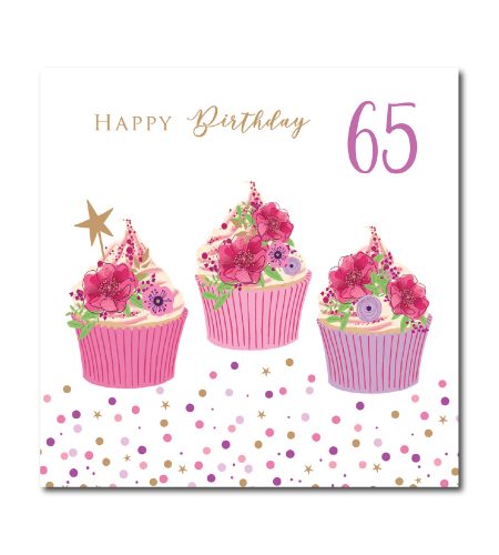 65th Birthday Card