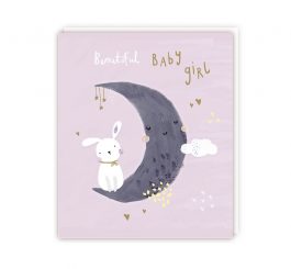 Baby Girl Birth Card