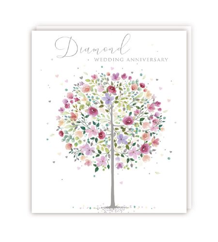 Diamond 60th Anniversary Card