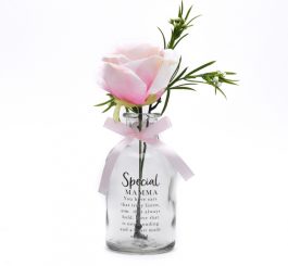 Mamma Pink Rose Glass